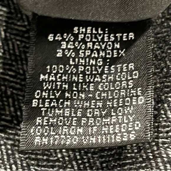 Mossimo Elegant v-neck sleeveless charcoal mini Dress size 14 - Picture 9 of 12
